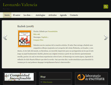 Tablet Screenshot of leonardovalencia.com